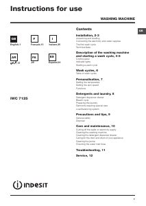 interruttore oblo lavatrice indesit iwc 7125|INDESIT IWC 71253 INSTRUCTIONS FOR USE MANUAL Pdf .